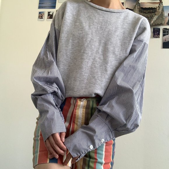 Zara Tops - Zara Contrast Pullover Top